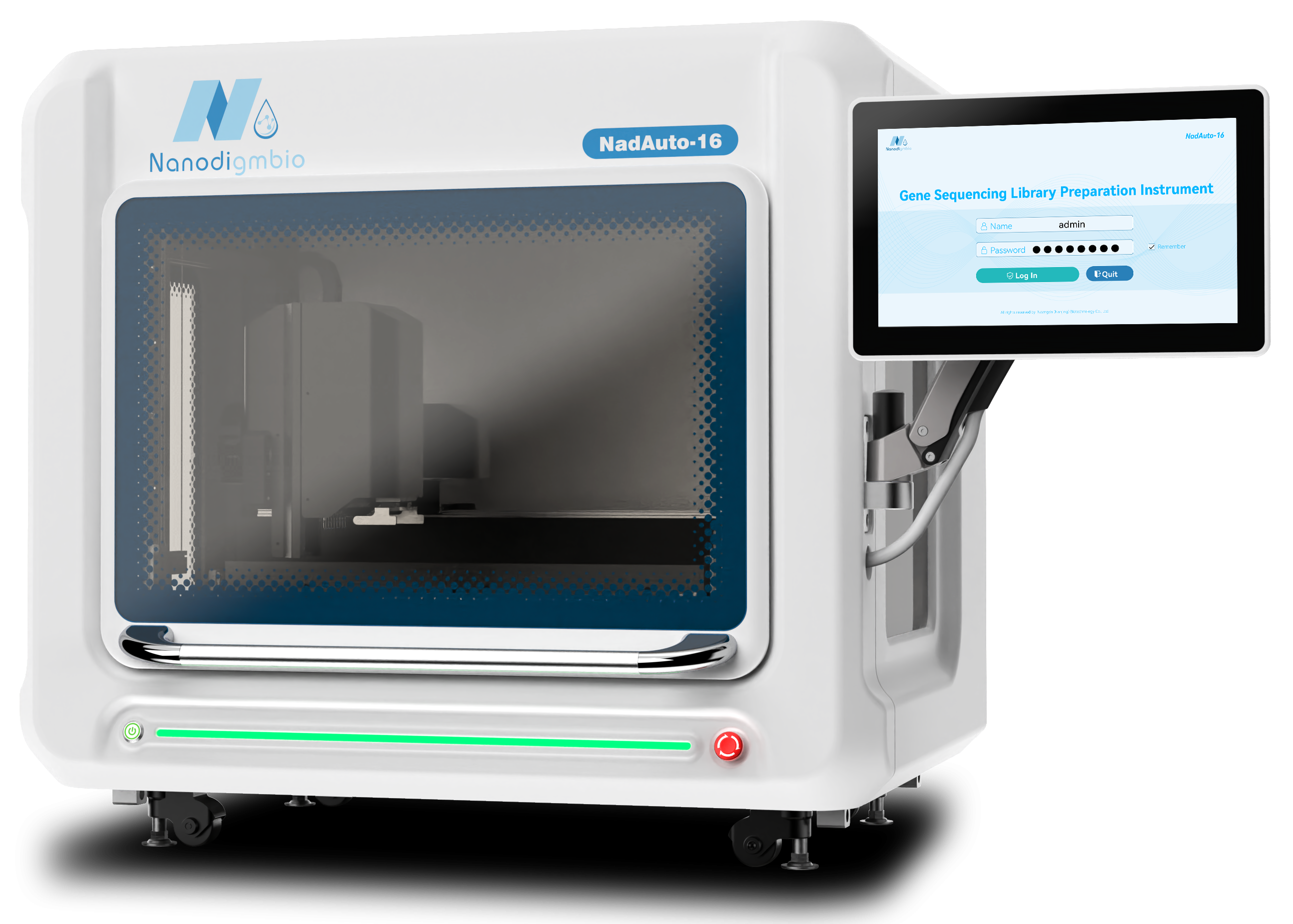 NadAuto-16 Gene Sequencing Library Preparation Instrument