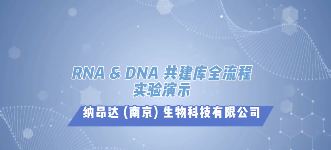 第十二期：RNA & DNA 共建库全流程实验演示